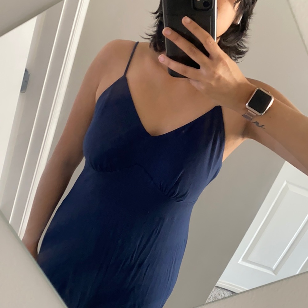 Navy Blue Jumpsuit